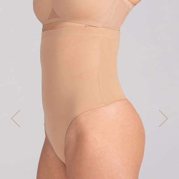 NWT Honeylove Super Power SuperPower Thong Shapewear, Nude "Sand" size S - Picture 5 of 12